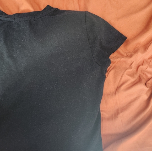 Black design tshirt, cut and paste size meduim - Picture 7 of 7